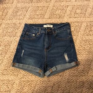 Indigo Rein Jean Shorts